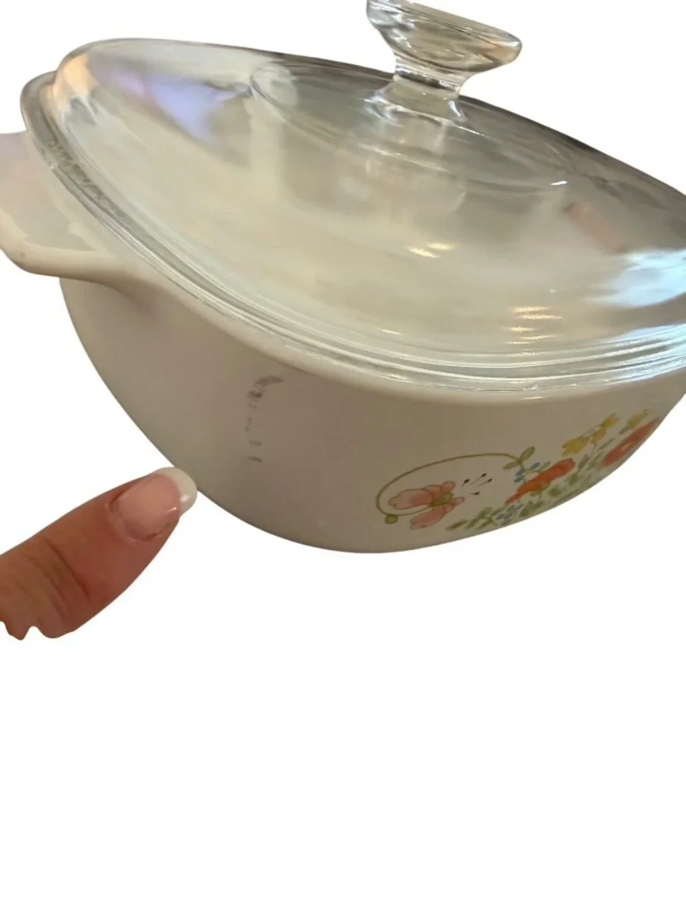 Corning Ware 2 Quart Square Casserole Dish A-2-B With Lid Vintage